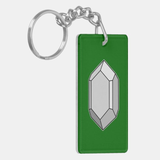 zirkoon sleutelhanger (Voorkant Links)