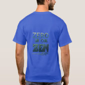 Ziro op zen t-shirt (Achterkant)