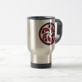 Zisa Hex Teken op een reismok Reisbeker (Voorkant rechts)