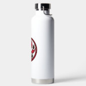 Zisa hex-teken op een waterfles (Links)