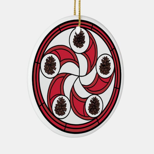 Zisa-ornament Keramisch Ornament (Rechts)