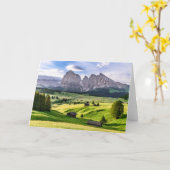 Ziseralm| Dolomiet Alpen, Italië Kaart (Gele Bloem)