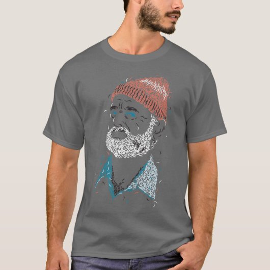 Zissou van Vis T-shirt (Voorkant)