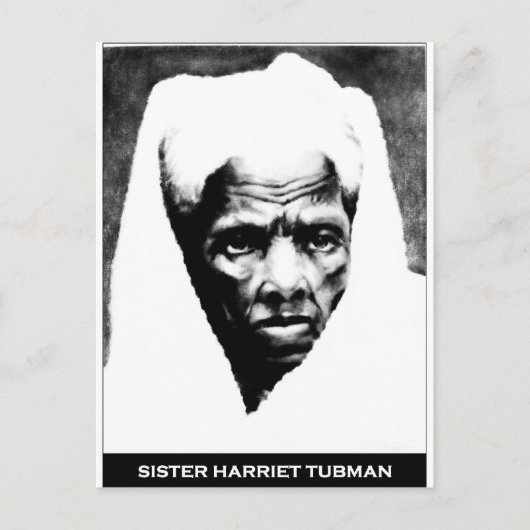 Zister Harriet Tubman Briefkaart (Voorkant)