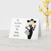 ***ZISTER*** HET IS *UW BIEDDAG* LAAT DE CELEBRAAT KAART (Gele Bloem)