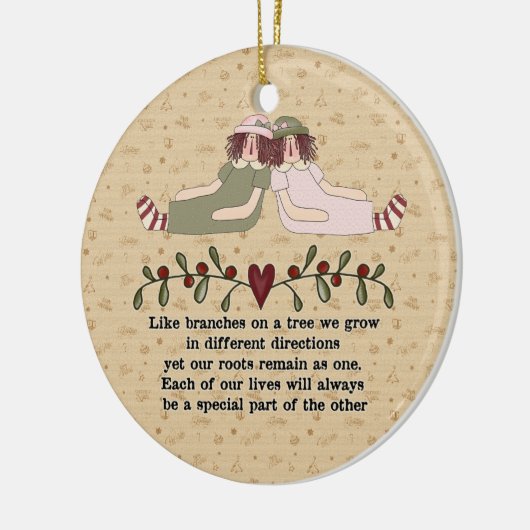 Zister Ornament gedicht (Links)