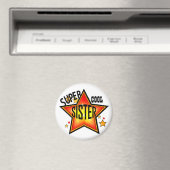 Zister Super Cool Star Funny Magnet (Insitu (Vaatwasser))