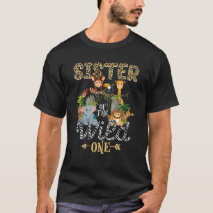 ZISTER VAN DE Wilde dierentuin Birthday Woodland A T-shirt