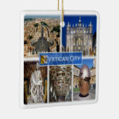 ZIT000 ROME Vaticaanstad. Sint-Peter's plein, Keramisch Ornament (Rechts)