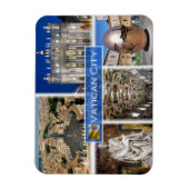 ZIT000 ROME Vaticaanstad. Sint-Peter's plein, Magneet (Verticaal)