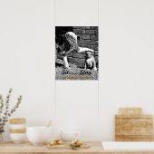 Zit- - - Blijf - - - Poster (Keuken)