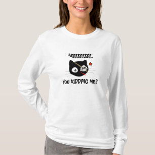 ZIT JE ME? Pirate Cat T-shirt
