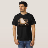 zitbank kat t-shirt (Voorkant volledig)