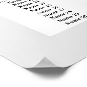 Zitbord van de partij CASINO, verjaardagszetel Poster (Hoek)