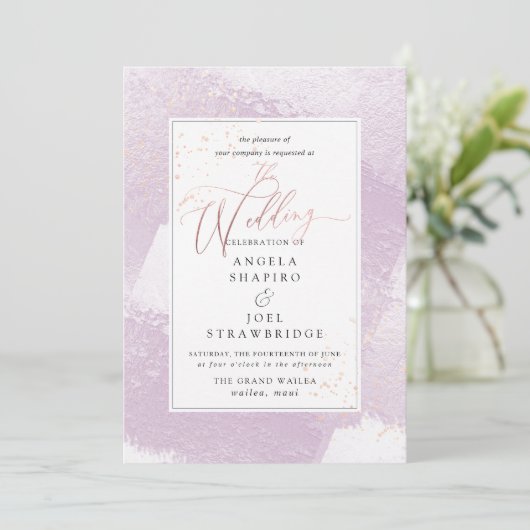 Zitje, Lila Waterverf zonder doorschijnendheid + m Kaart (Staand voorkant)