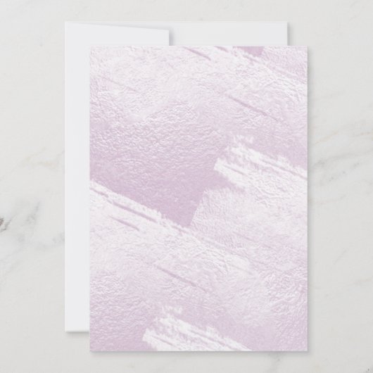 Zitje, Lila Waterverf zonder doorschijnendheid + m Kaart (Achterkant)