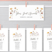 Zitkaart Header Modern Boho Wildflower Kaart