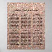 Zitkaart - Roos Gold Glit Fab Poster (Voorkant)