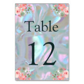 Zitkaart Tafel Kaart Parelmoer (Achterkant)