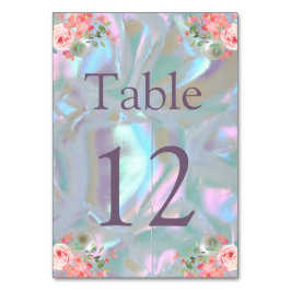 Zitkaart Tafel Kaart Parelmoer