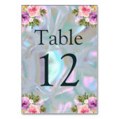 Zitkaart Tafel Kaart Parelmoer (Voorkant)