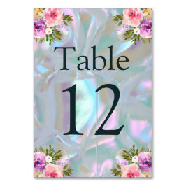 Zitkaart Tafel Kaart Parelmoer