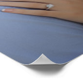 Zitkaartbord voor weduwen met foto poster (Hoek)