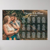 Zitkaartbord voor weduwen met foto poster (Voorkant)