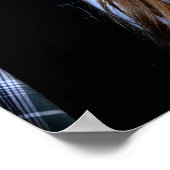 Zitkaartbord voor weduwen met foto poster (Hoek)