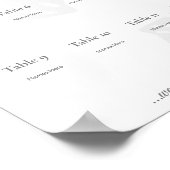 Zitkaarten Afdrukken, Value Poster papier (mat) (Hoek)