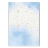 Zitkaarten Beary Boho Rainbow Blue Balloon Kaart (Achterkant)