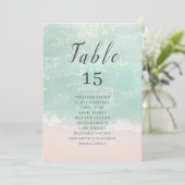 Zitkaarten voor het strand van de mousserende ocea (Staand voorkant)