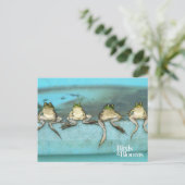 Zitkikkers Briefkaart (Staand voorkant)