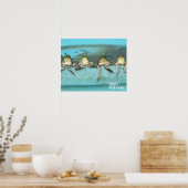 Zitkikkers Poster (Keuken)