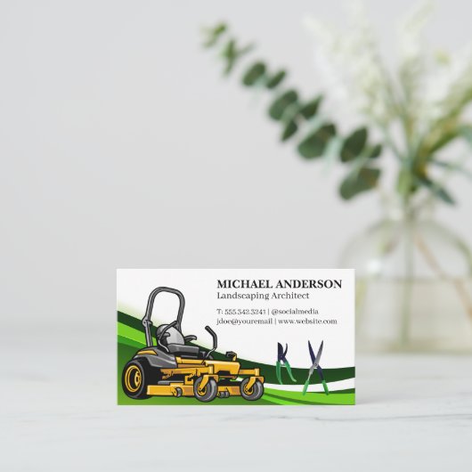 Zitmaaier | Tuingereedschap Visitekaartje (Staand voorkant)