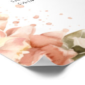 Zitplaatdiagram | Brunch & Bubbly Vrijgezellenfees Poster (Hoek)