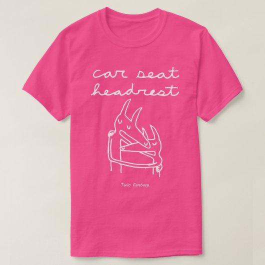 Zitplaats Hoofdsteun 1 T-shirt (Design voorkant)
