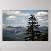 Zitplaats met een Uitzicht Druk Poster (Voorkant)