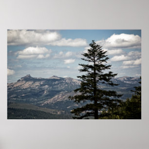 Zitplaats met een Uitzicht Druk Poster