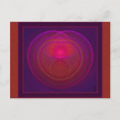 Zitplaats van de soep briefkaart (Voorkant)