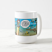 Zitplaats van moeras Ding Ejector Koffiemok (Voorkant rechts)