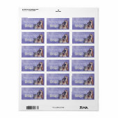 Zitplaats voor kat- en hondenzorg etiket (Full Sheet)