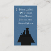 Zitplaats voor wieltjes visitekaartje (Voorkant)