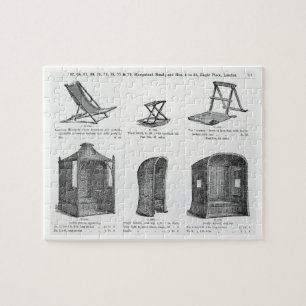 Zitplaatsen en kurkboren van de Oetzmann & Co.-cat Legpuzzel