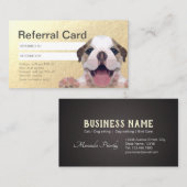 Zitplaatsen voor gezelschapsdieren Zwembehandeling Aanbevelingskaartje (Voorkant / Achterkant)