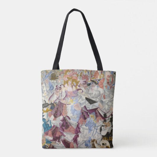Zitpper Bag Premium Quality Motif Modern Tote Bag (Achterkant)