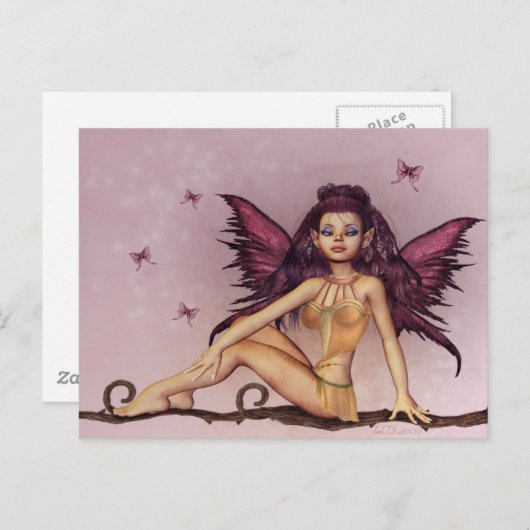 Zitten  briefkaart (Voorkant / Achterkant)