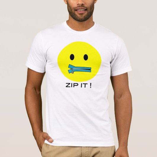 Zitten het VLAK T SHIRT (Voorkant)