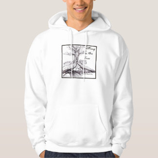 Zitten in de boom en dromen hoodie