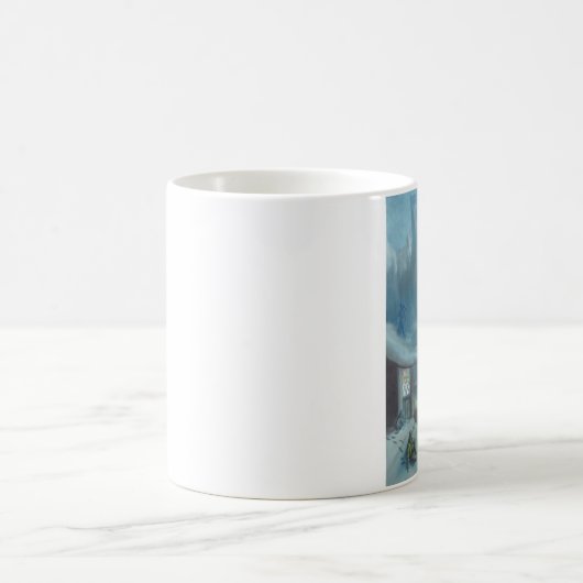 Zitten in de sneeuw - Mok (Center)